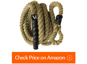 valor fitness clr-25 sisal climbing rope