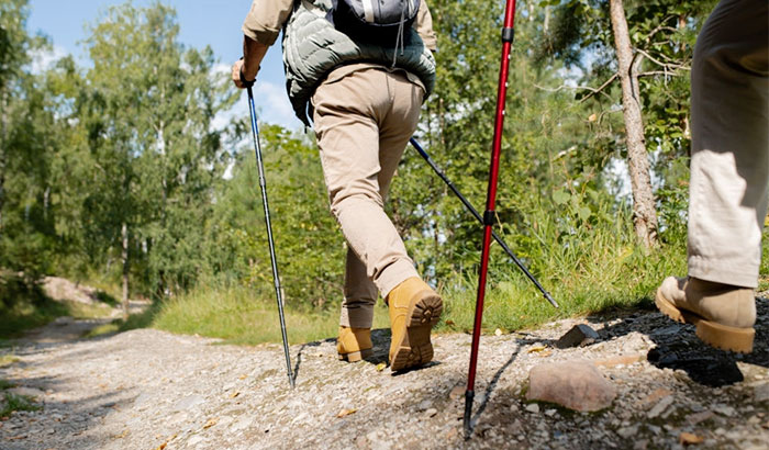 aluminum vs carbon fiber trekking pole