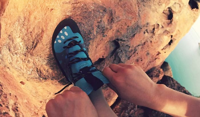 methods to stretch out climbing shoes