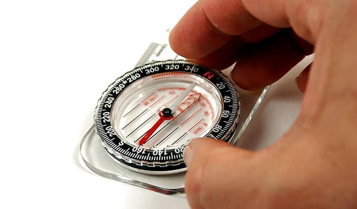 setting declination in a compass
