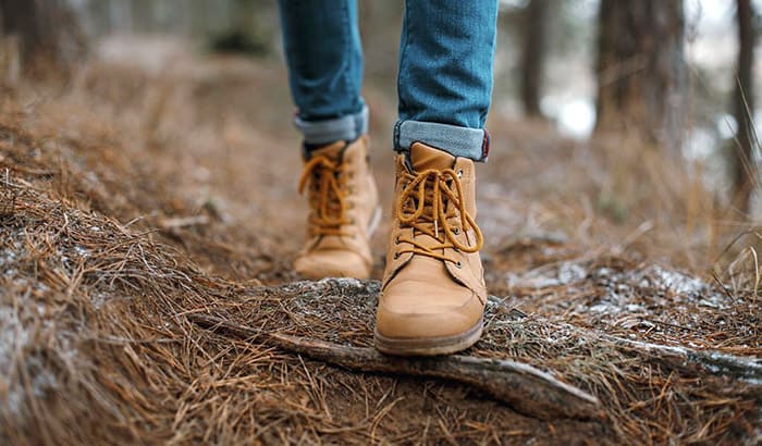 Jeans with hot sale hiking boots