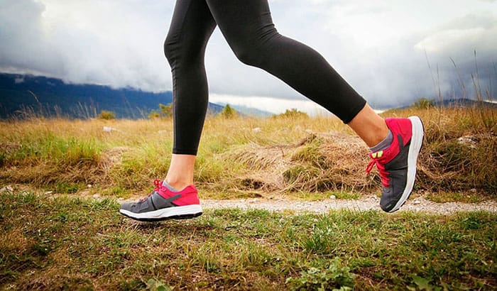 can you hike in running shoes