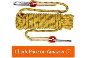 aoneky outdoor rock climbing rope