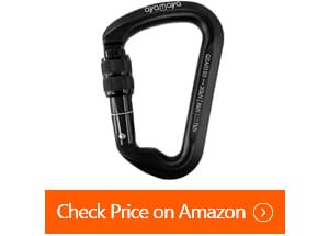 ayamaya climbing aluminum locking carabiners