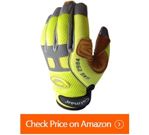 caiman 2984-6 rappelling rope handling gloves