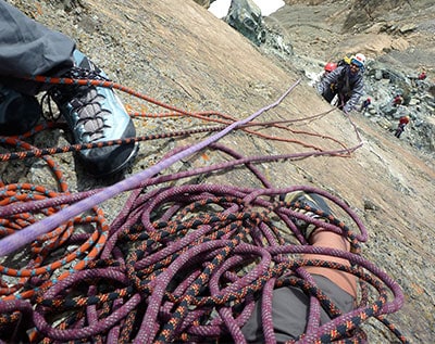 weight matters climbing rope