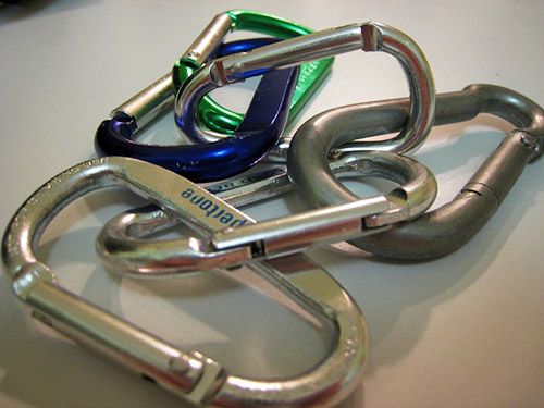 bent gate carabiners