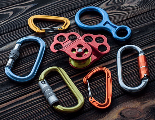 carabiner types according to gate