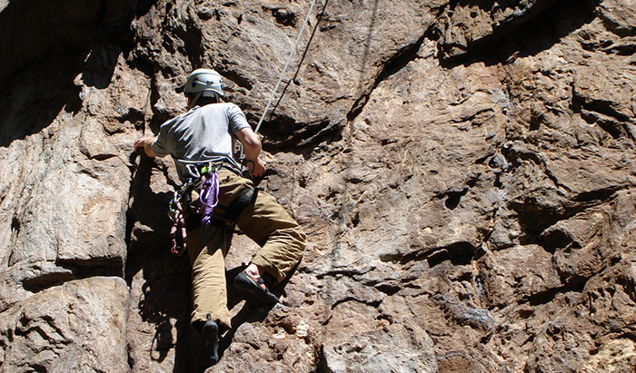 is rock climbing good for weight loss